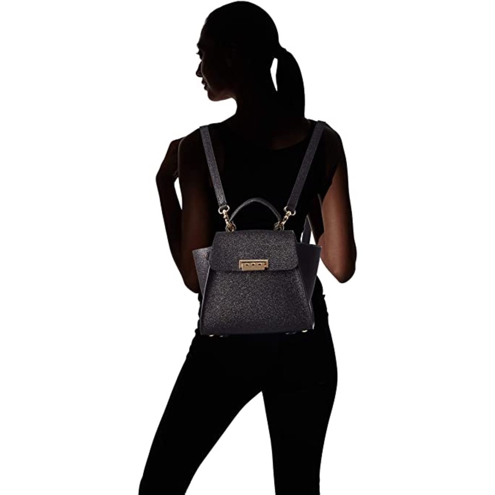 ZAC Zac Posen Glitter Eartha Convertable Backpack - Picture 3 of 16